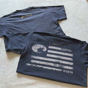 2 Costa Short Sleeve Tees. Size Small.
